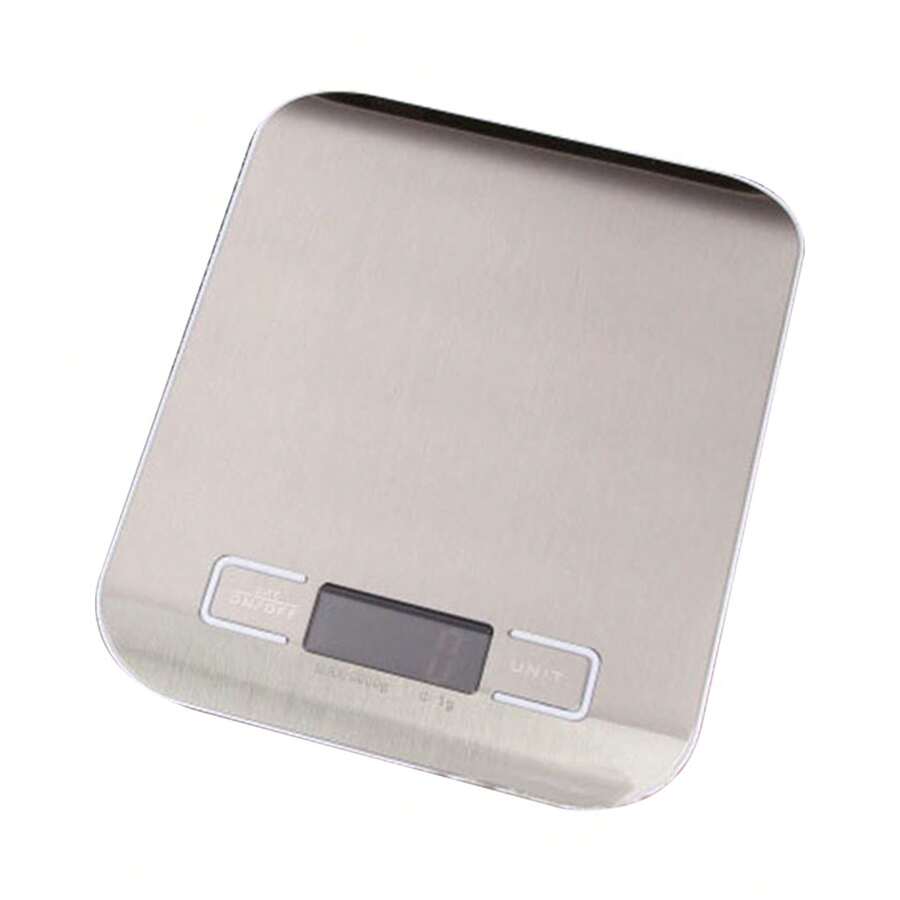 High Precision Mini Electronic Kitchen Scale - Digital Display Food Scale For Baking, 10kg / 22lb Capacity, Stylish White Base - Kitchen scales - View 1