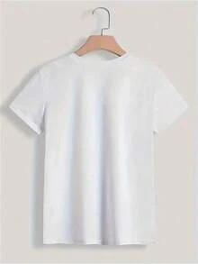 T-Shirts ILLITs Girl Band T-Shirt Korean Fashion Summer Women Men Short Sleeve Casual Cotton Y2K Tee - 白色 - 查看 3