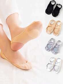 5 双高品质夏季新款女士冰丝表带隐形超薄舒适 - 彩色 - 查看 3