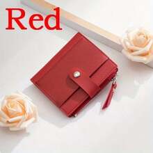 Fashion Women Wallet For Credit Cards Small Leather Short Womens Wallets And Purses - Multicolor - View 8
