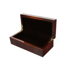 1pc Tea Set Gift Box, Insulated Cup, Tea Cup Packaging Box, Minimalist Wooden Design Storage, Ebony Jewelry Box, Cigar Chocolate Wooden Packaging Box, Necklace Pendant Jade Storage Wooden Box - Multicolor - View 3