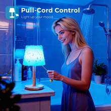 Cordless Shower Lamp, Rechargeable Bathroom Lamp With 16 Color Changing Options, Dimmable Table Lamp With Remote Control, LED Night Light For Shower Area, Bedroom, Restaurant, Camping - RGB - View 6