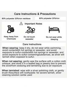 imoli 1件时尚夸张夏季手工麻绳涤纶加厚项链，适合女性日常佩戴、节日聚会、度假珠宝礼品 - 32361-nek-white-EP - 查看 8