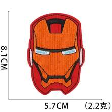 Miếng vá thêu hình siêu anh hùng Marvel Avengers, miếng vá dán nhiệt lên quần áo, phụ kiện áo khoác tự làm. - M - Xem 9