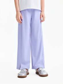 Annil Pantaloni sportivi ad alta elasticità e morbidi come nuvole per ragazze, nuovo stile estivo, versatili, carini, traspiranti, pantaloni casual per bambine di taglia media e grande - Fotinia - Visualizzare 9