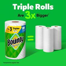 Bounty Paper Towels Select-A-Size Print,Our Toilet Paper Rolls Feature A Powerful Cleaning Corrugation Design That Removes More Dirt With Every Wipe, Effectively Eliminating Residue And Reducing Odors. - 1 - 查看 5