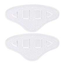 QKC 1 Pair Comfortable Soft Silicone Heel Cushion Pads, Anti-Friction - Transparent - View 5