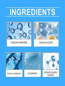 JUE FISH 管道疏通剂，溶解厨房和浴室排水管中的油脂和毛发，疏通堵塞的管道 - 粉狀 - 查看 2