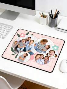 1pc Customized Photo Mouse Pad, Personalized Mouse Pad, DIY Exclusive Mouse Pad, Office Supplies And Computer Desktop Decor, Gaming Mouse Pad, Customized Photo Mouse Pad Office Desk Accessories Desk Accessories Office Accessories - Style 5 - View 3