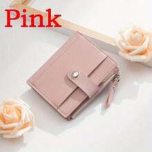 Fashion Women Wallet For Credit Cards Small Leather Short Womens Wallets And Purses - Multicolor - View 9