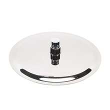 不锈钢雨淋式花洒，豪华现代浴室固定式顶喷花洒，角度可调，强劲高压水流 - 多尺寸 - 查看 15