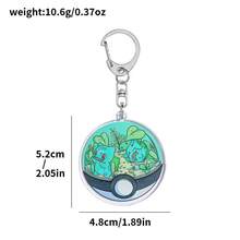 pocket monsters 1 chiếc/4 chiếc móc khóa acrylic Pokémon, móc khóa hoạt hình anime, phụ kiện balo - SS0087 - Xem 11