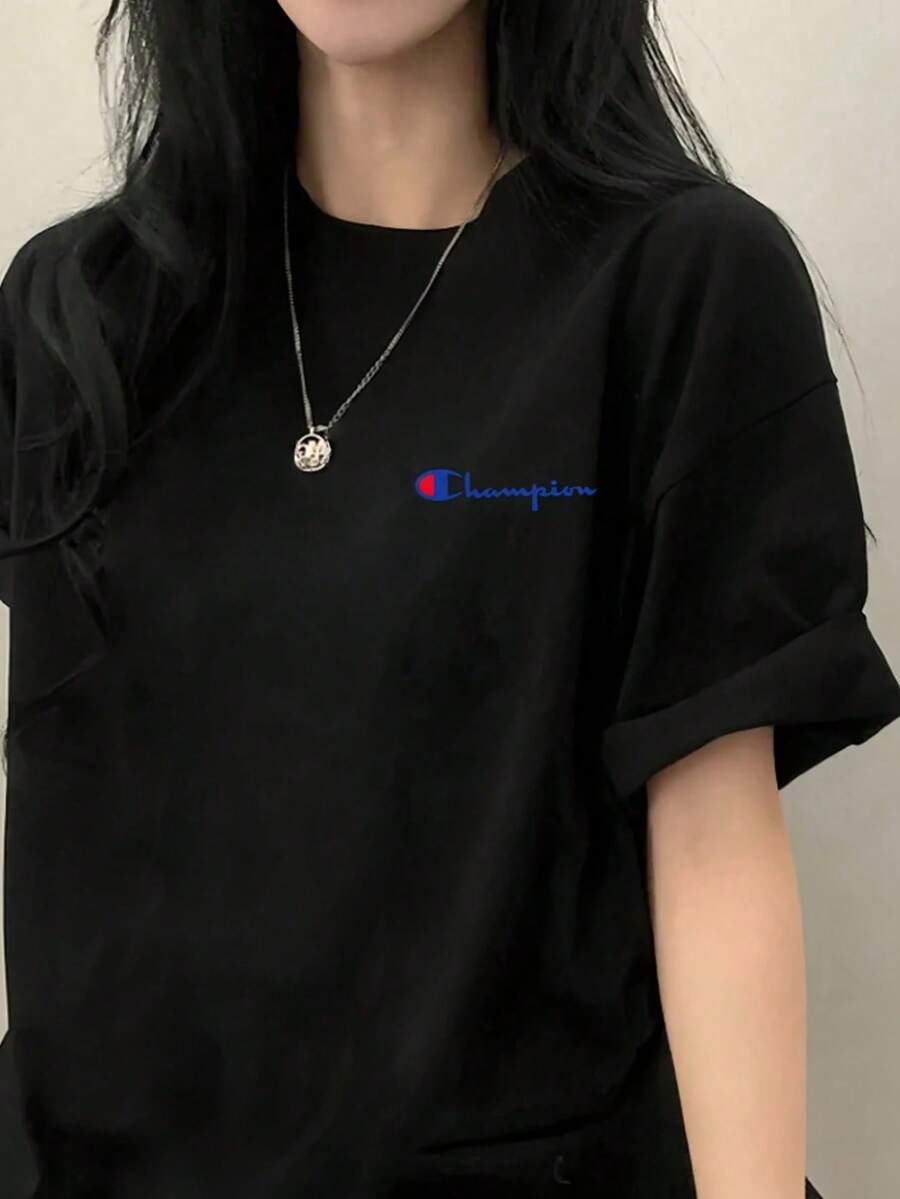 Women T-Shirts - màu đen - Xem 1