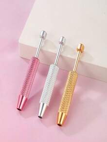 Nhíp gắp trang sức 4 ngạnh bằng thép không gỉ, dụng cụ gắp ngọc trai, dụng cụ xỏ khuyên tai dẹt, dụng cụ xỏ và gắp kim luồn chỉ bên trong, dụng cụ gắp đá quý 4 càng chống trượt, thích hợp cho việc sửa chữa trang sức. - Nhiều màu - Xem 10