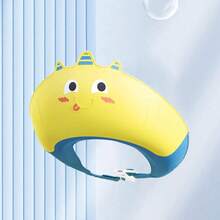 Waterproof Shower Cap For Children, Soft And Adjustable, Baby Hair Protection Cap IOP5 - Rose - View 6
