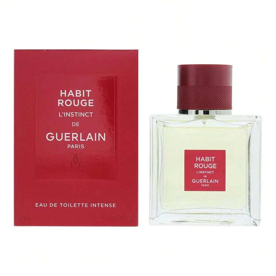 Guerlain Habit Rouge L'instinct 50ml Eau De Toilette Intense Spray For Him - Woody Spicy - View 1
