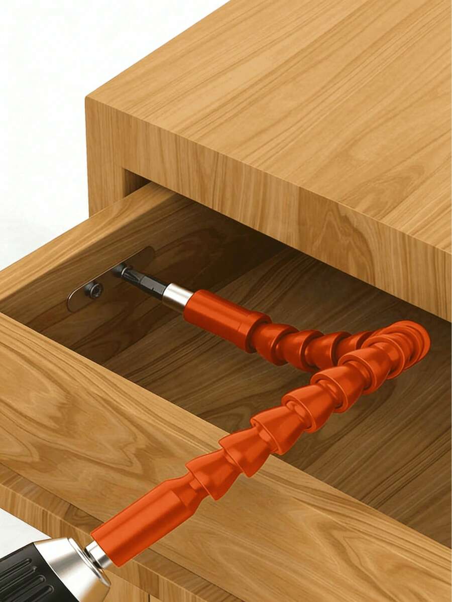 Universal Flexible Drill Bit Extension Rod: Multi-Angle Connecting Shaft For Precision Drilling, Compatible With Any Drill Bit Type, No External Power Required - Multicolor - View 1