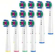 16/12/4pcs Professional Toothbrush Replacement Heads, Suitable For Models Including Pro 1000, 500, 1500, 100, 7500, DB4010, 360, 400, 8000, 7000, 3000, 6000, 300, 9600, 2000 And 4000. - Multicolor - View 10