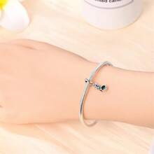 925纯银童话主题串珠，珐琅花仙子/高跟鞋/月亮吊坠，适合欧洲手链DIY饰品，送给女性、女孩、音乐节的礼物 - 彩色 - 查看 7