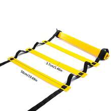 Agility Ladder Removable For Speed Training And Sports Flexibility Portable Agility Football Training Energy Ladder Equipment Training Tool - Multicolor - View 3