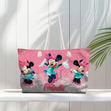 Disney 16*12 Inch Large Capacity Women's Handbag/Tote Bag, Printed With Mickey Mouse Pattern, 1 Pc - Mouse - View 6