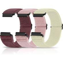 3条装 20mm 表带，快拆式替换腕带，兼容三星 Galaxy Watch 7/6/5/4 FE 表带（40mm/44mm）、Galaxy Watch 5 Pro 表带、Galaxy Watch 6/4 Classic 表带（47mm/43mm/42mm/46mm），可调节弹力尼龙单环编织表带。 - 20mm-Quick Release - 查看 11