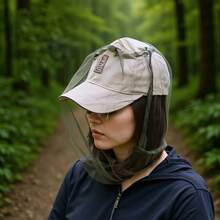 2pcs Extra Large Mosquito Net With Face Mask - Durable Anti-Insect Mesh, Fine Mesh To Prevent Insects, Can Be Used With Hat/Head, Suitable For Fishing And Hunting - Prevent West Nile Virus And Zika Virus - Available In Black And Green - A - View 5