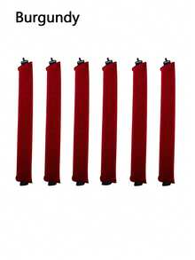 6个装免加热卷发棒，大波浪卷发器，睡眠卷发棒，加粗3厘米，懒人卷发工具，带挂钩 - 彩色 - 查看 14