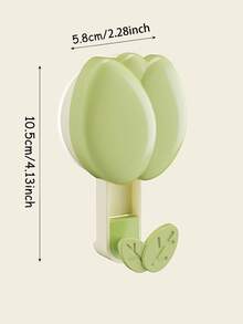 Móc treo đồ nhà tắm, Móc treo hút chân không, Móc treo hút chân không hình hoa tulip, Móc treo hút chân không không cần khoan cho vòi sen, Móc treo khăn tắm cho phòng tắm, Móc treo hút chân không gắn cửa sổ, cửa kính, tường phòng tắm, Màu hồng, xanh lá cây, đỏ (Không cần khoan) - Nhiều màu - Xem 6
