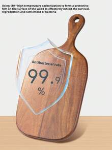1/2 piezas Tabla de cortar africana de teca creativa, tabla de pan de teca africana, tabla para pizza, tabla para sushi, tabla de cortar frutas, tabla de cortar asimétrica de doble cara, plato de frutas, plato de aperitivos, plato de vajilla, plato de decoración de escritorio, regalo del Día de la Madre, regalo de Navidad, regalo de vuelta al colegio - Marrón - Ver 9
