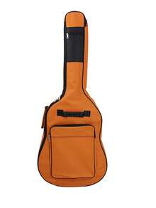 41英寸防水吉他包，木质吉他盒，防水可调节背包式吉他演出包，带背带环，适用于原声吉他、古典吉他、尤克里里、贝斯吉他、吉他、小提琴及其他乐器 - 彩色 - 查看 16