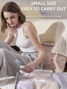 MiSMON Wireless Massager, Muscle Relaxation For Neck, Back, Shoulder, Waist, Handheld Stress Relief Therapy, Back Massager, Abdominal Massager, Arm & Limb Massager, Relaxation Massager, Body Relaxation Massager, Handheld Massager - Multicolor - View 11