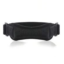 1件装运动护膝，带半月板和髌骨绑带，高稳定性，防滑尼龙材质，高弹硅胶垫（单件装） - 黑色 - 查看 11