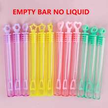 12支彩色塑料泡泡棒（空瓶），迷你肥皂瓶，适用于生日派对、婚礼装饰、儿童玩具 - 彩色 - 查看 3