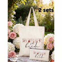 2件套，新娘和新郎母亲化妆包 - 送给妈妈和婆婆的完美婚礼和订婚礼物 - 多色 - 查看 11