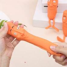 Luxury Tung Tung Sahur AI Classic Sahara Wooden Doll, Italian Toy SoftTransformable Stress Relief Doll, Mochi Toy, Children Toy, Parent-Child Interactive Toy, Stress Relief Toy,Party Toy Easter Toys - 彩色 - 查看 3