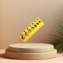 Heavy Duty Plastic Drill Guide - Fits 0.16 To 0.39 Inch Drill Bits, With Numeric Guides (4-10), Precise Drilling Assistance For Frame And Deck Structures - A - View 7