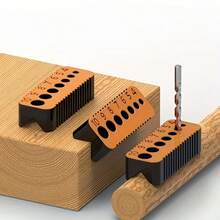 Heavy Duty Plastic Drill Guide - Fits 0.16 To 0.39 Inch Drill Bits, With Numeric Guides (4-10), Precise Drilling Assistance For Frame And Deck Structures - A - View 8