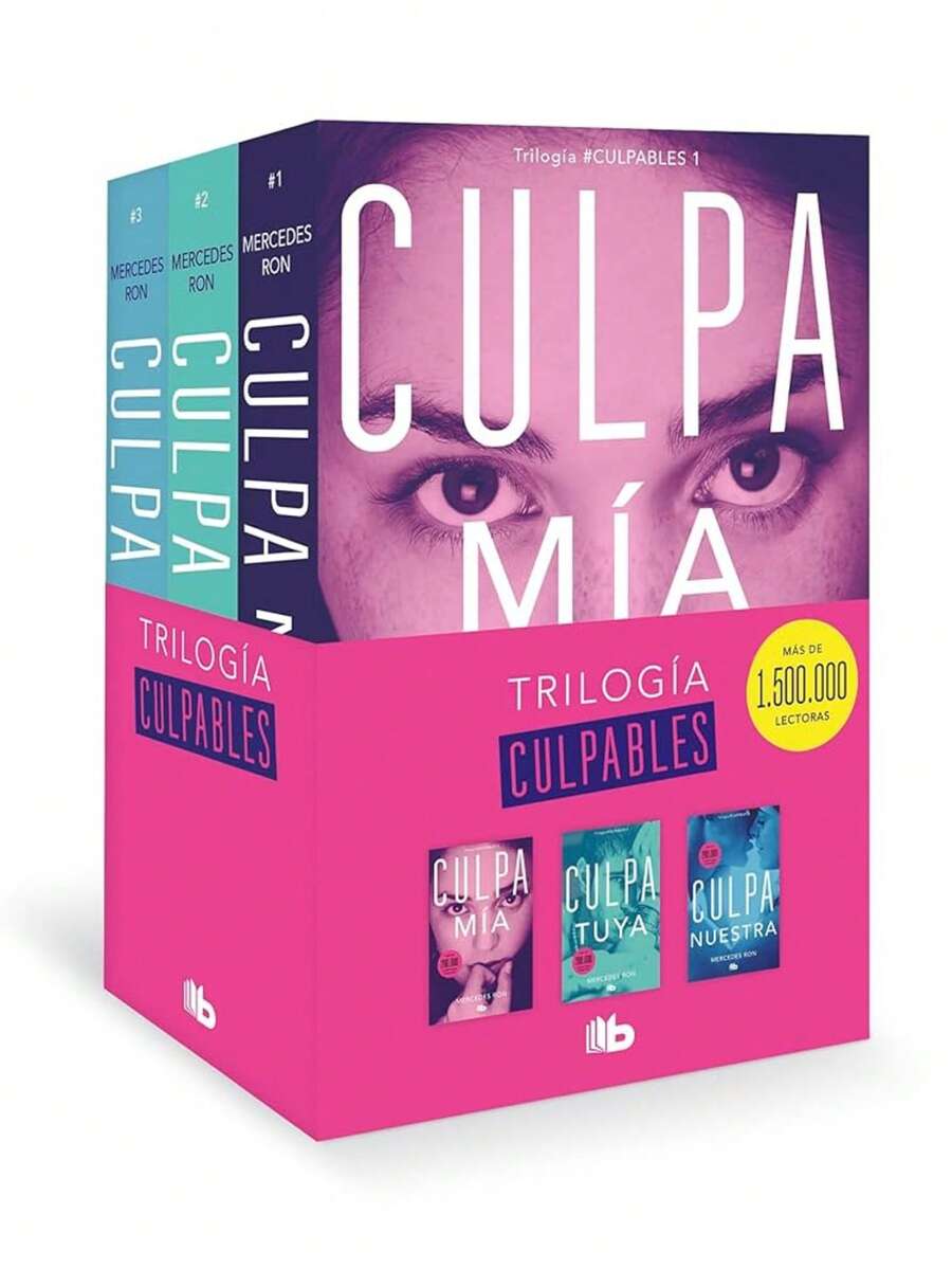 Trilogía Culpables Culpa Mía Culpa Tuya Culpa Nuestra Pack 3 Libros Novela Juvenil - Conjuntos - Ver 1