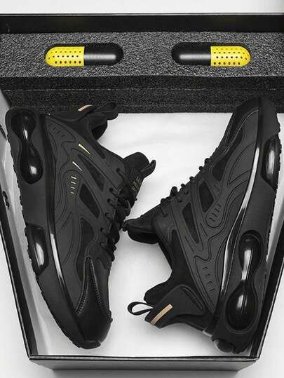 Zapatos Deportivos Para Hombre 2026 Ligero, Zapatillas deportivas transpirables de malla para Hombres Zapatos deportivos de malla para hombre con diseño de deslizamiento, Zapatillas de deporte de corte bajo con cordones para hombre,Tenis Deportivos Casuales para Hombres de Punto: Transpirable, Ligero y Elegante | Con Amortiguación de Aire y Absorción de Choque - Cómodos y Antideslizantes para Correr, Baloncesto y Ejercicio