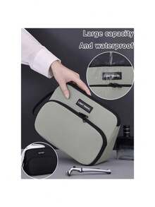 Portable Cosmetic Organizer Bag - Lightweight Travel Toiletry Pouch With Zipper - Machine Washable - Multicolor - View 6