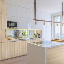 1 Cuộn Giấy Dán Tường Tự Dính Có Thể Tháo Rời, Vân Gỗ, Kích Thước 17.7inX39.3/118.1/196.8/393in, Giấy Dán Tường Vinyl Màu Be, Thích Hợp Cho Mặt Bàn Phòng Ngủ và Phòng Khách, Kệ Tủ và Lót Ngăn Kéo. - Be - Xem 4