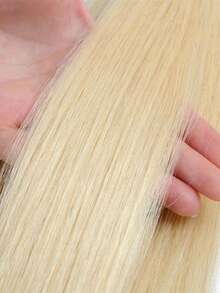 Tóc giả kẹp 3x4 dệt thủ công giúp tăng độ dày tóc, thoáng khí, dành cho tóc mỏng. - S60 - Xem 7