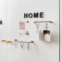 1个便捷磁性挂架，多功能简约冰箱磁吸架，厨房毛巾/抹布收纳架 - 收納架 - 查看 2