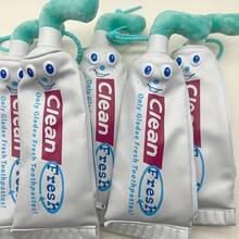 Fun & Quirky Toothpaste-Shaped Makeup Bag With Pencil Case - Cute Polyester Desk Organizer, Perfect Gift For Stationery Lovers,Back To School Gift. - Multicolor - View 6