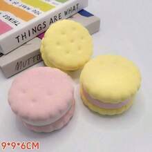 Đồ chơi bánh Macaron mềm dẻo siêu thực, quà tặng hài hước, đồ trang trí, đồ chơi giảm căng thẳng, chất liệu mềm mại, dẻo dai, thích hợp cho các buổi tụ họp, nhân viên văn phòng, trang trí bàn làm việc. Bánh Macaron mềm mại, đàn hồi, vật trang trí bàn làm việc thẩm mỹ cao. Đồ chơi bánh Macaron mềm dẻo, quà tặng giảm căng thẳng và trang trí. - Nhiều kiểu dáng - Xem 4