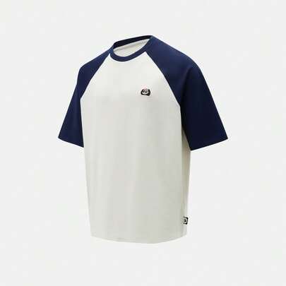 Adidas Áo thun nam tay ngắn PANDA C PTC cỡ M, dệt kim không cổ TKB4854