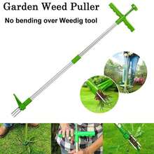 Heavy Duty Pull Claw Weeder Puller Tool Garden Lawn Root Remover Easy Extractor For Yard - A - View 10