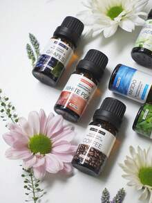 10毫升薰衣草、茉莉、樱花、香草、海洋、雪松、葡萄、咖啡、荔枝、白桃香氛精油（水溶性）补充装，空气清新剂，空气清新油 - 多種香味 - 查看 11