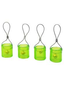 2pcs Outdoor Hunting Archery Supplies Archery Target, With Bell Hanging Target Face, Competitive Outdoor Training Target. Suitable For Outdoor Shooting Practice, Compact And Portable For Easy Hanging. - Mint Green - View 6